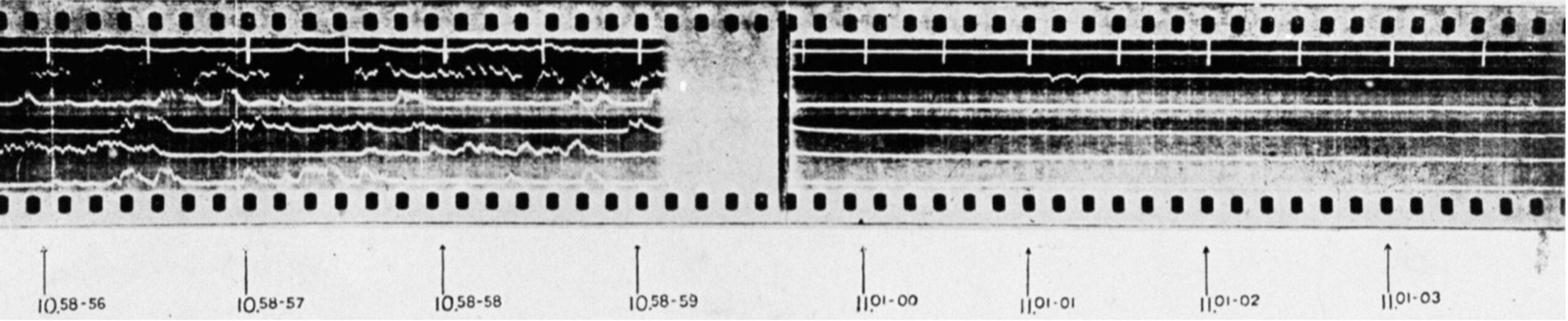 Optical sound recording Melancholy Artefact no 1